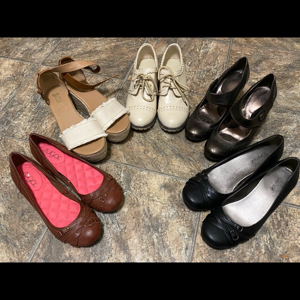 Jeans, shoes, bags